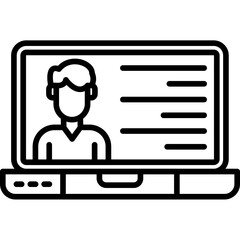Virtual Event Platform Icon