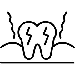 Teeth Sensitivity Icon