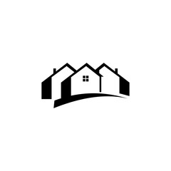 house icon isolated on white