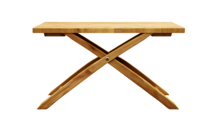 Stylish Natural Bamboo Dining Table for Modern and Rustic Home Decor