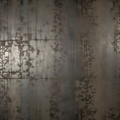 Obraz premium Distressed metallic patterns for a grungy