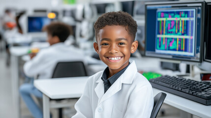 Engaging young students in personalized learning environments with technology integration in a modern classroom