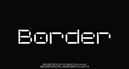 Modern techno  sport, technology, fashion, fast, digital, future creative logos fonts. vector illustration
