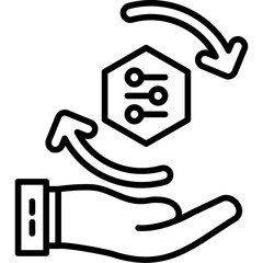 Adjustment Loop Icon