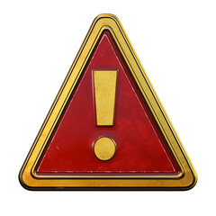 exclamation danger sign