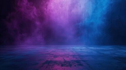 Fototapeta premium A vibrant, abstract background with swirling colors of pink and blue, creating a mystical atmosphere.