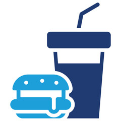 Obraz premium Fast Food Icon
