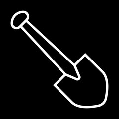 Shovel Icon Design
