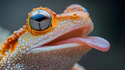 close up of lizard