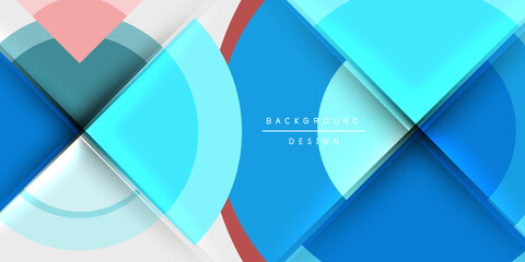 Target circle geometric abstract shapes. Vector Illustration For Wallpaper, Banner, Background, Card, Book Illustration, landing page