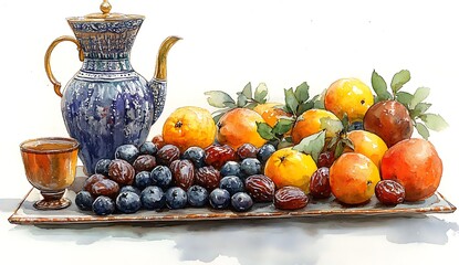 Template for Iftar Party invitation. Ramadan Kareem cards