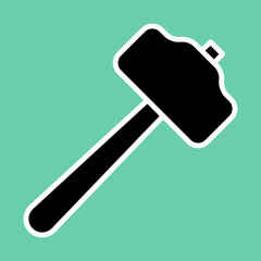 Sledgehammer Icon Design