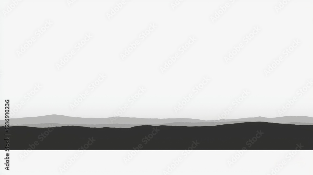 Poster gradient abstract background for creative project : black, gray, white gradient abstract background