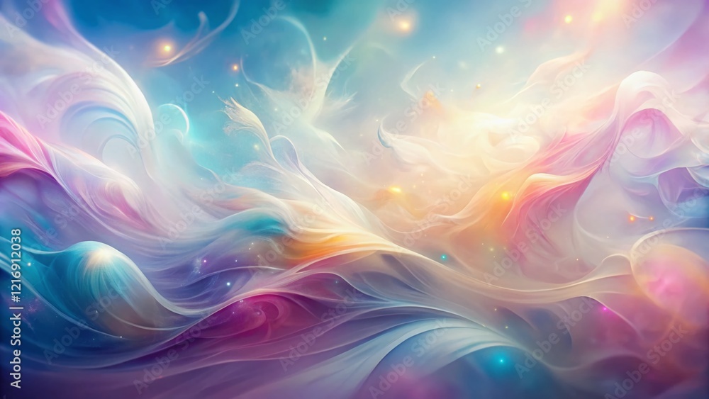 Poster dreamy abstract background with copy space for text or logo design