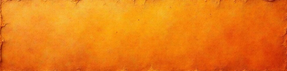 Fototapeta premium Distressed textured cardboard background with orange hues, creased, cardboard, abstract