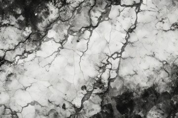 Obraz premium Closeup surface black and white marble texture wall or floor.