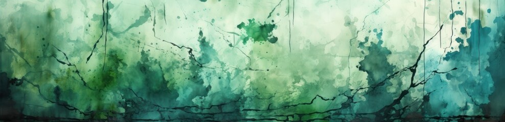 Abstract green grunge surface.
