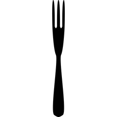 Simple vector icon fork
