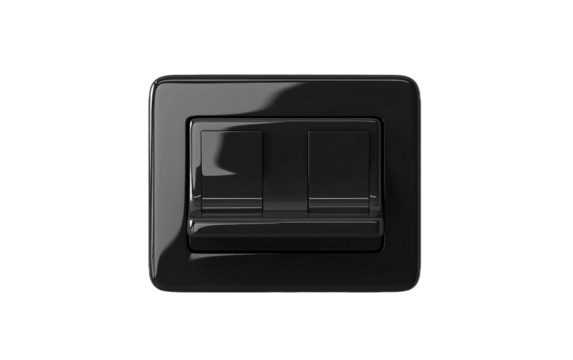 Rocker Switch on transparent background PNG.