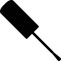 Simple vector icon nail polish
