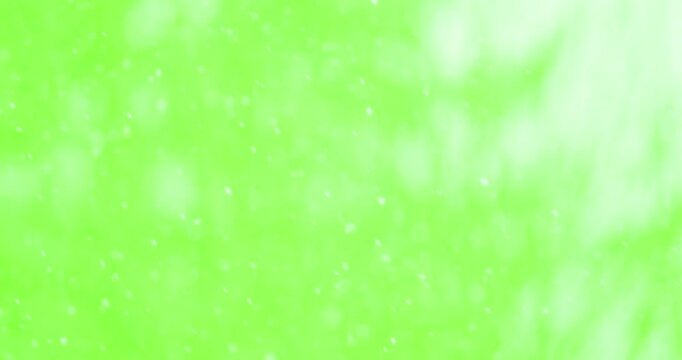Snow Falling Video With Green Screen