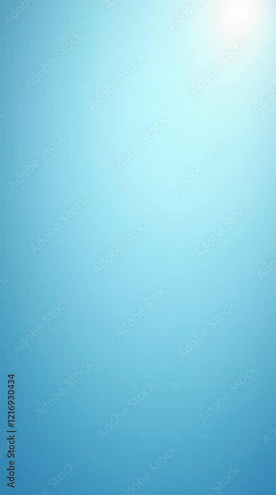 Aufkleber light blue grainy gradient background with vignette effect
