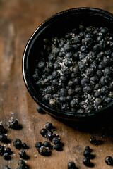 Black salted fermenter Campota pepper