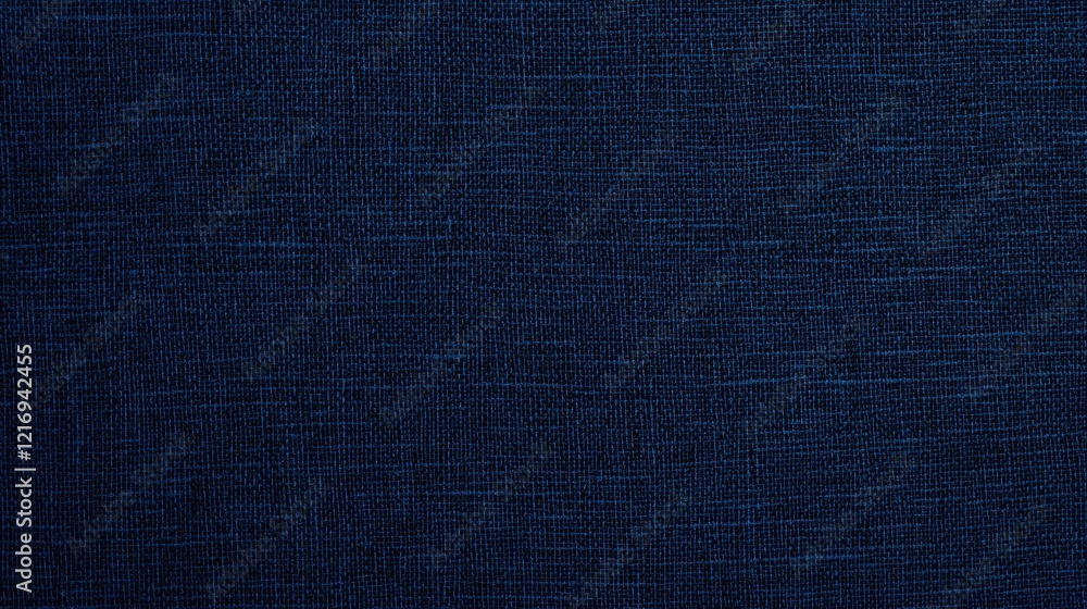 Poster deep blue textile background with rich texture for design projects and creative applications in vari
