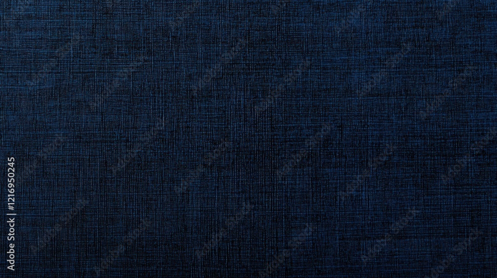 Poster deep blue texture with raw textile appearance for artistic background use in design projects and cre