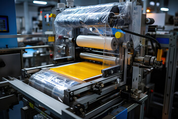 Versatile packaging line for aluminium foil bags in food and beverage sector