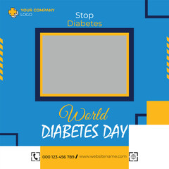 World diabetes day instagram post 
