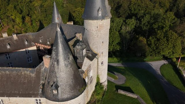 Explore the enchanting beauty of Veves Castle nestled in nature