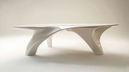 Elegant Modern Table Design with Unique Legs