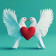 Fototapeta premium Valentine relationship