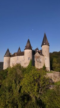 Explore Veves Castle with stunning views and enchanting architecture in autumn