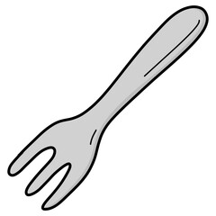 Fork illustration 