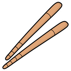 Chopsticks illustration 