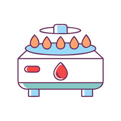 blood centrifuge icon, blood centrifuge vector illustration-simple illustration of blood centrifuge, perfect for blood centrifuge logos and icons