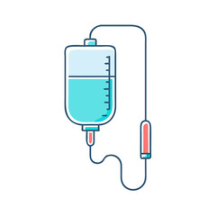 infusion tube icon, infusion tube vector illustration-simple illustration of infusion tube, perfect for infusion tube logos and icons