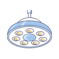light for surgery icon, light for surgery vector illustration-simple illustration of light for surgery, perfect for light for surgery logos and icons