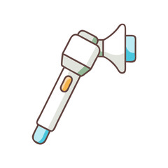 otoscope icon, otoscope vector illustration-simple illustration of otoscope, perfect for otoscope logos and icons