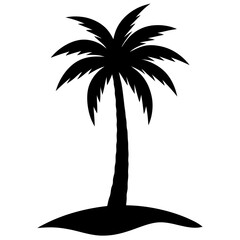 palm tree silhouette