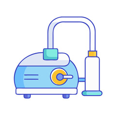 suction machine icon, suction machine vector illustration-simple illustration of suction machine, perfect for suction machine logos and icons