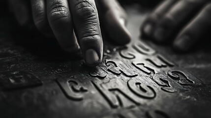 A close-up of a front-end developer customizing typography and spacing for a web page