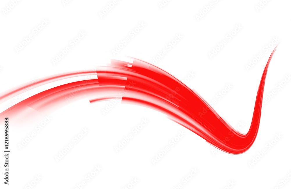 Wall mural png futuristic technological style. png abstract background with speed lines. neon color rays vector