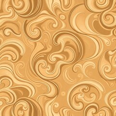 Abstract Background with Seamless Pattern &ndash; Modern Decorative Design