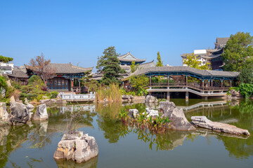 Fototapeta premium Zhu Family Garden is the most popular landmark in Jianshui, Yunnan, China.