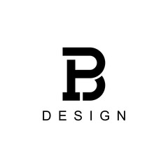 Initial BP Logo Design, Elegant Monogram PB with Abstract and Minimal Style, Premium Branding, Geometric Font for Corporate, Technology, and Finance Industry, Luxury and Classic Logotype Concept