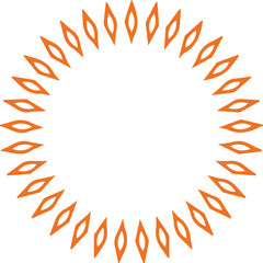 Beautiful flower art and mandala vector design