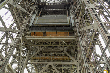 Fototapeta premium Altes Schiffshebewerk Niederfinow